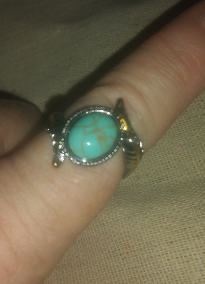 SOLD**SOLD**Silver Ring - Picture 2 of 5